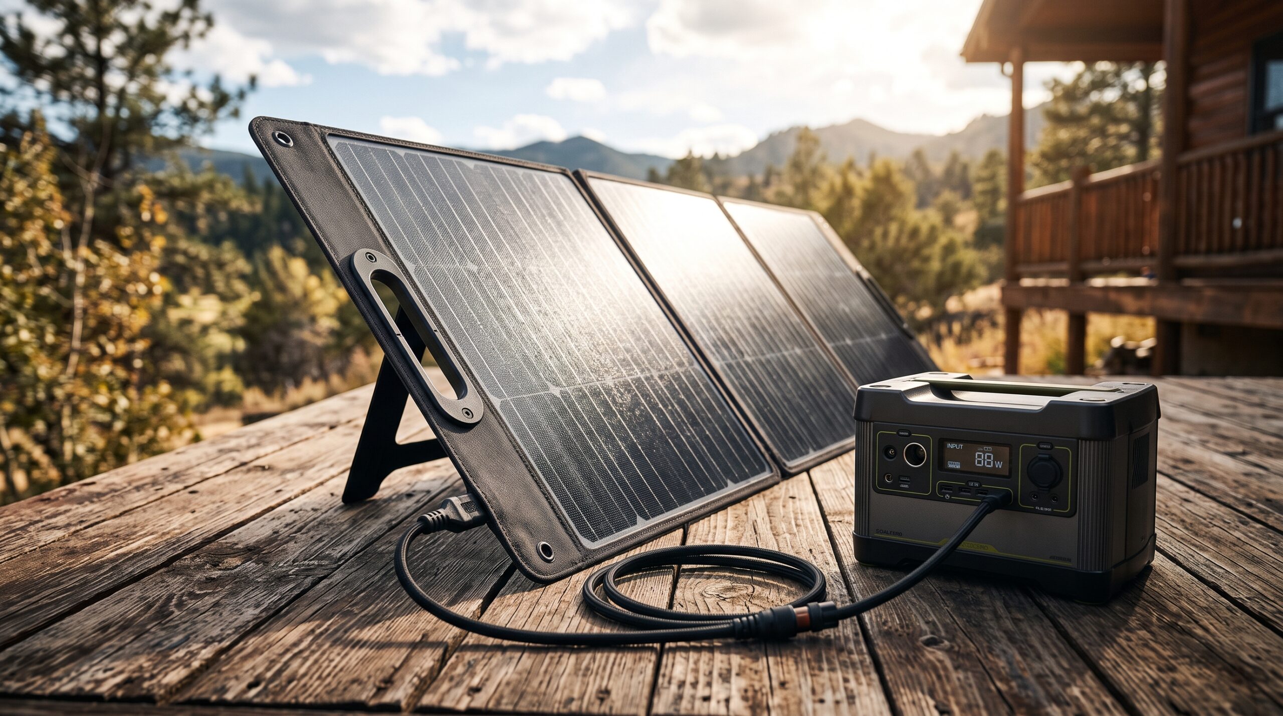 The Best Portable Solar Panels for a Power Station
