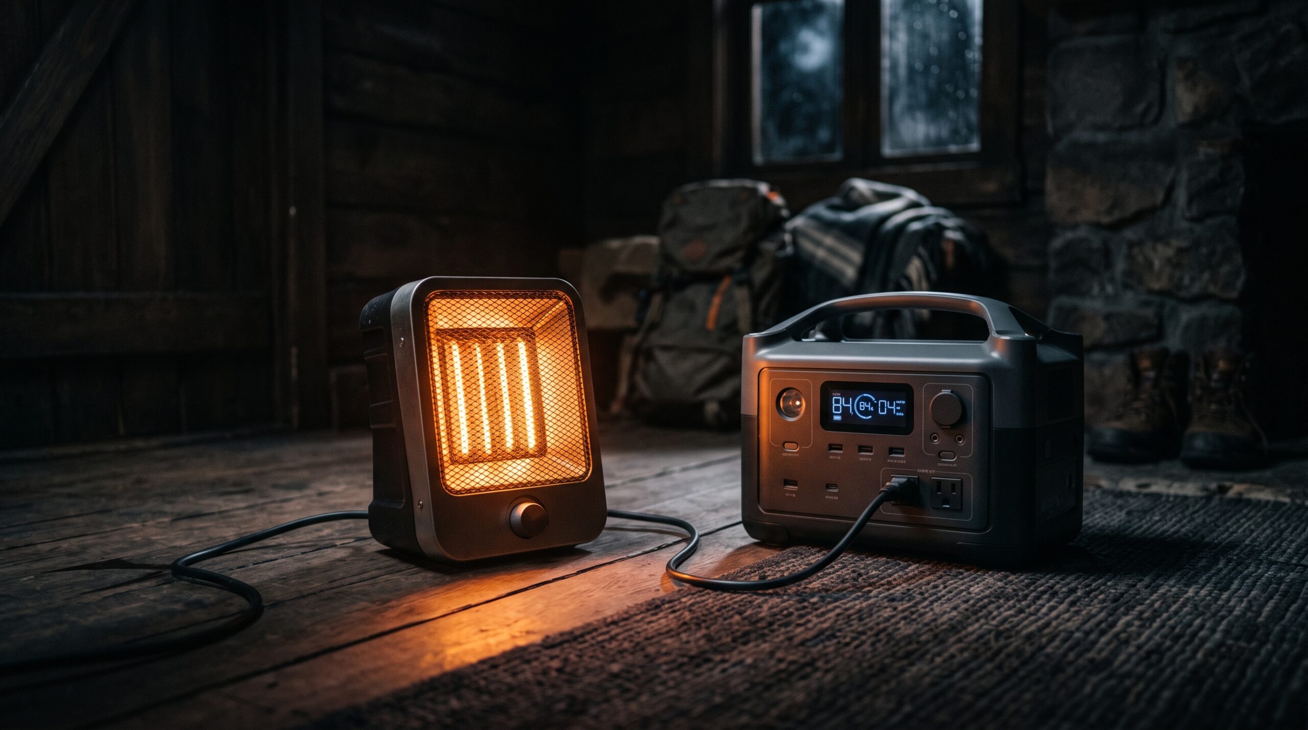 Can a Power Station Run a Space Heater?