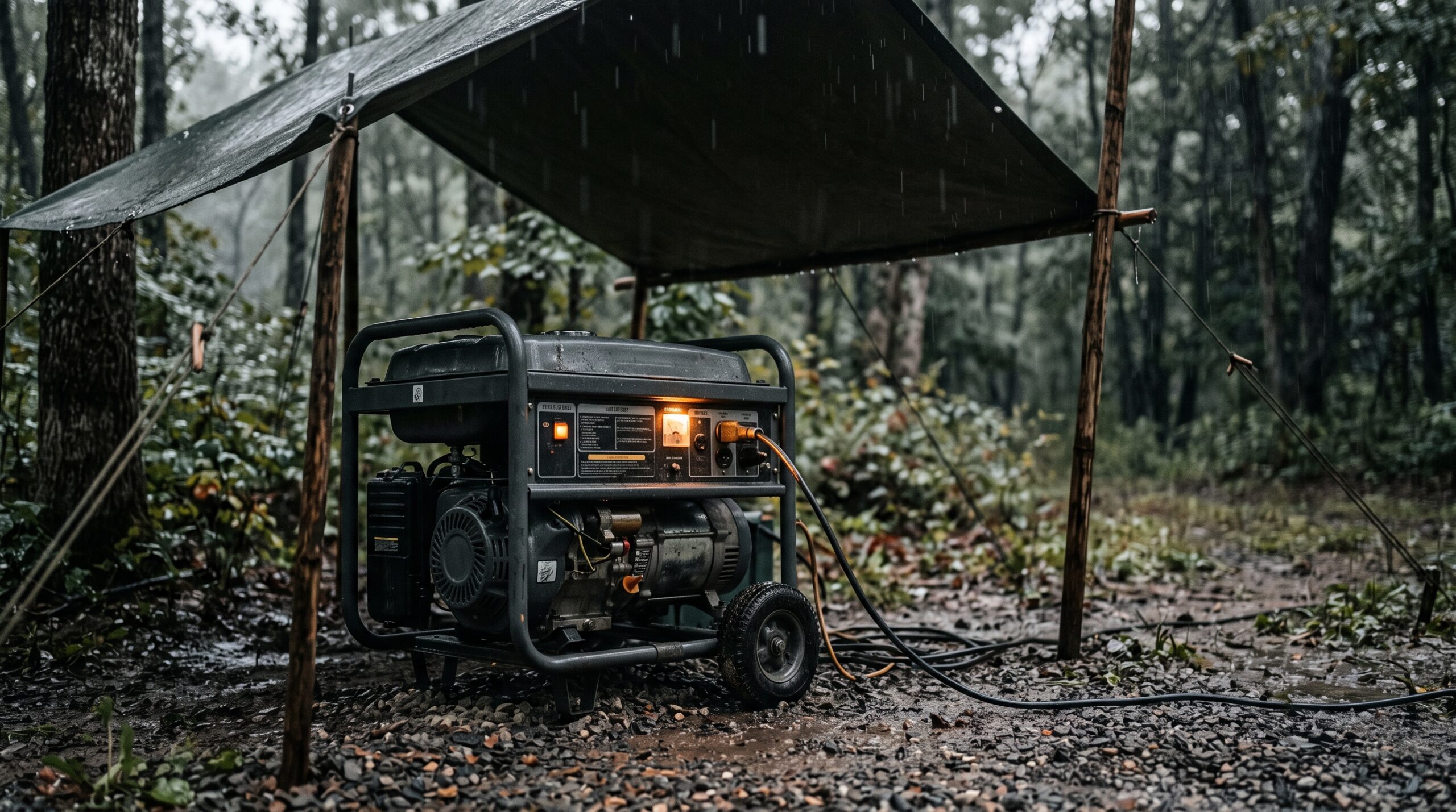 Can You Run a Generator in the Rain?