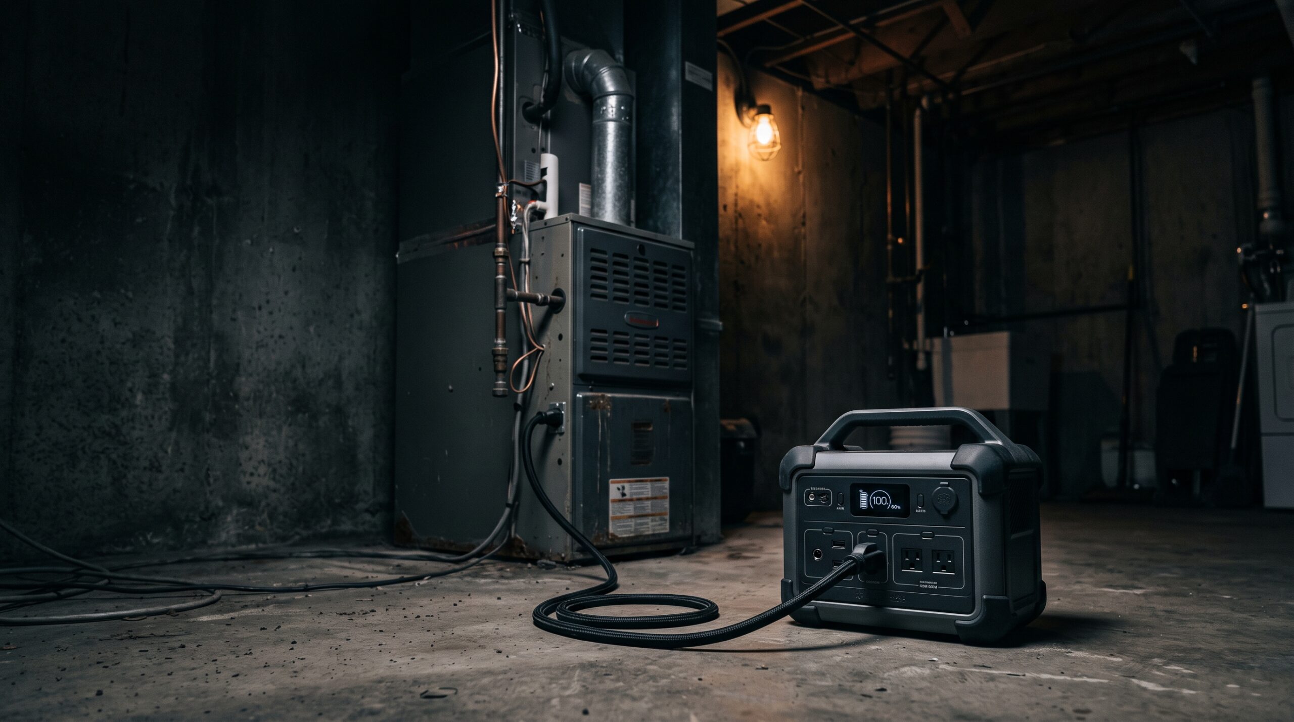 How Long Will a Power Station Run a Furnace?