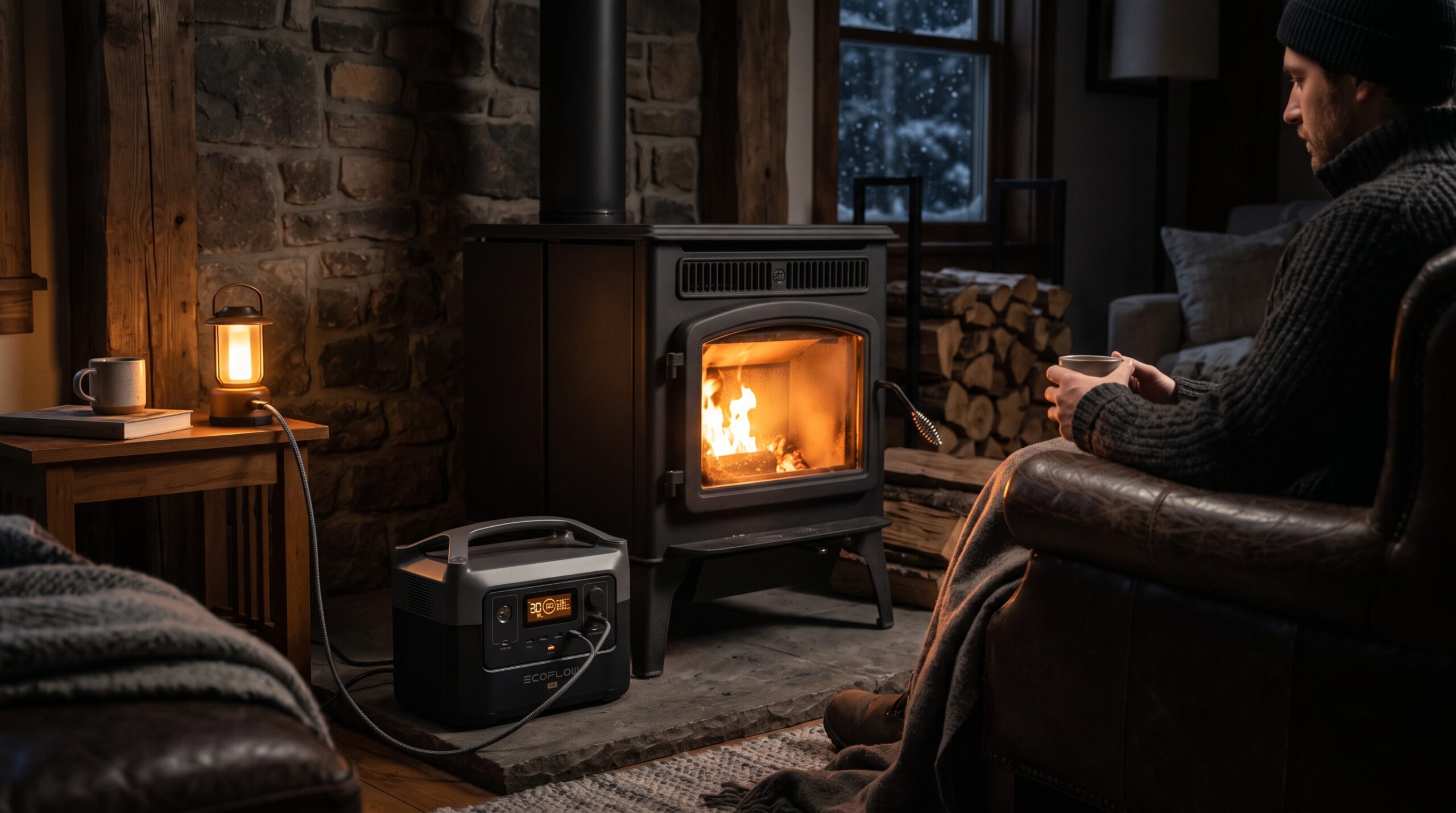 Can a Power Station Run a Pellet Stove?