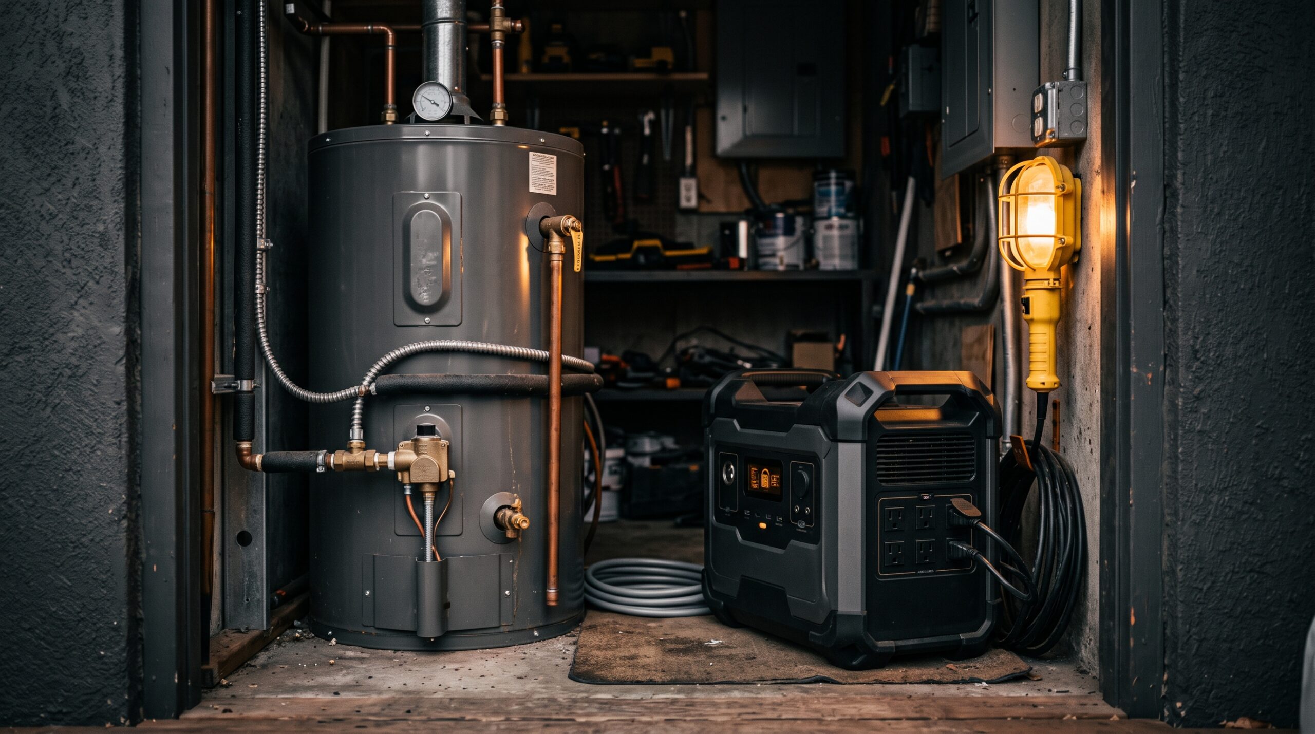 Can a Power Station Run a Water Heater?
